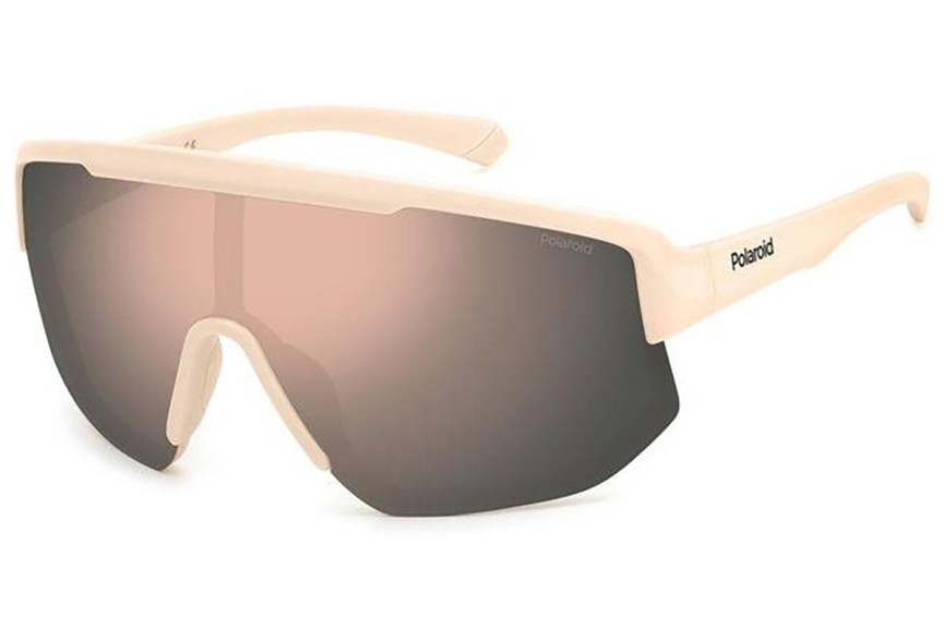 Sunčane naočale Polaroid PLD7047/S Z1P/JQ Polarized Spojene | Shield Bijeli