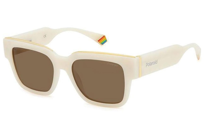 Sunčane naočale Polaroid PLD6198/S/X SZJ/SP Polarized Kvadratni Bijeli