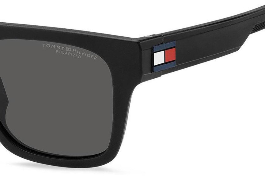 Sunčane naočale Tommy Hilfiger TH1976/S 003/M9 Polarized Kvadratni Crni