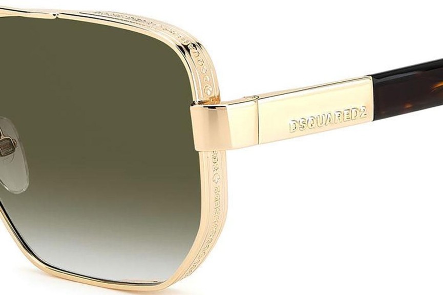 Sunčane naočale Dsquared2 D20083/S 06J/9K Pilotski Zlatni