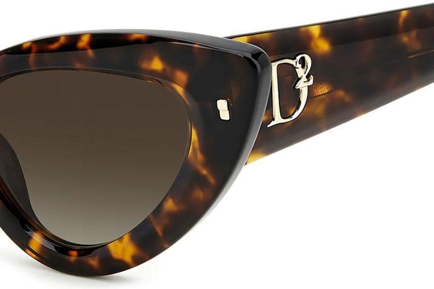 Sunčane naočale Dsquared2 D20092/S 086/HA Cat Eye Havana