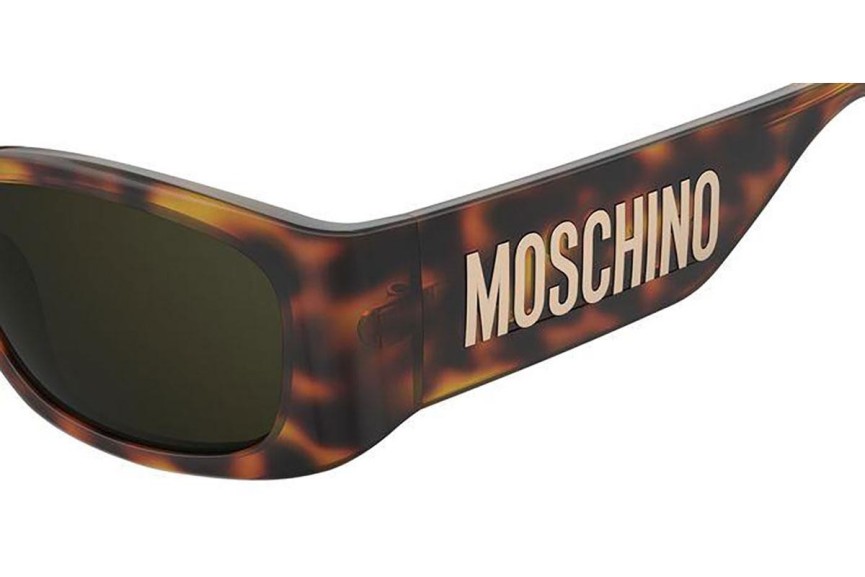 Sunčane naočale Moschino MOS145/S 05L/70 Pravokutan Havana