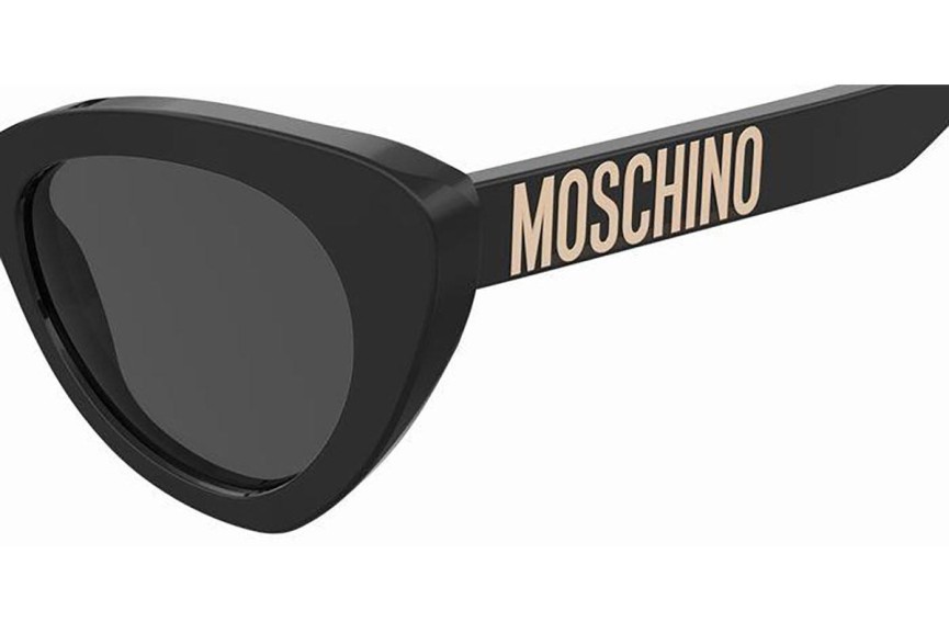 Sunčane naočale Moschino MOS147/S 807/IR Cat Eye Crni