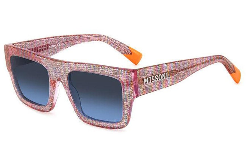 Sunčane naočale Missoni MIS0129/S QQ7/08 Flat Top Višebojni