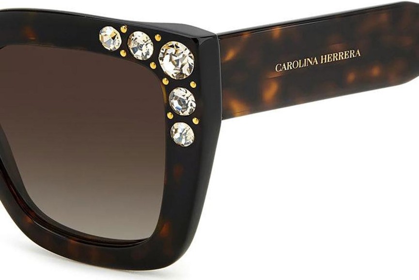 Sunčane naočale Carolina Herrera HER0130/S 086/HA Kvadratni Havana