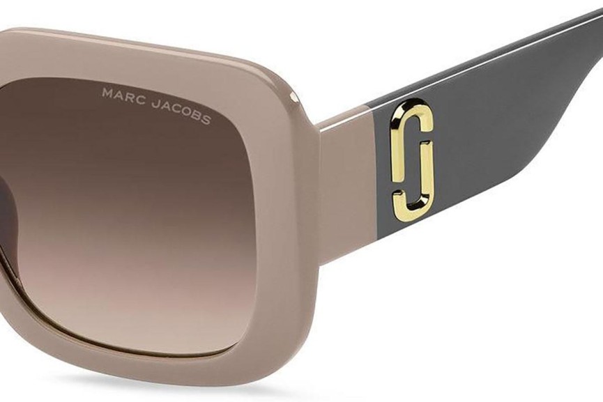 Sunčane naočale Marc Jacobs MARC647/S 690/HA Kvadratni Bež