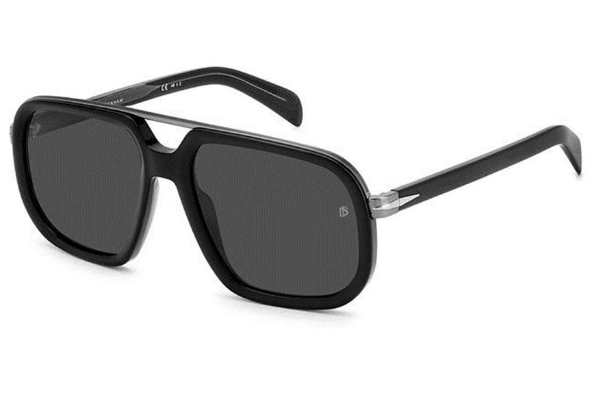 Sunčane naočale David Beckham DB7101/S ANS/M9 Polarized Pilotski Crni