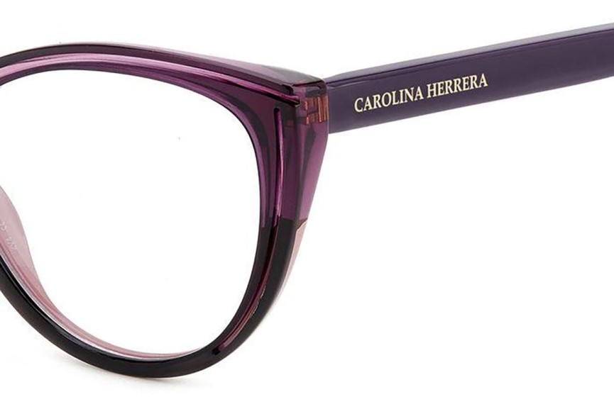 Naočale Carolina Herrera HER0171 MW2 Cat Eye Ljubičasti