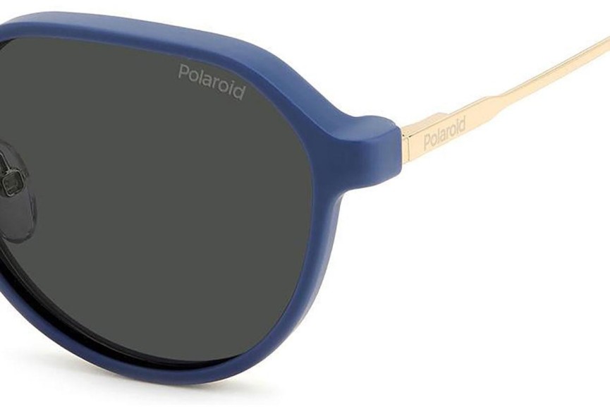 Naočale Polaroid PLD6204/CS LKS/M9 Polarized Ovalni Zlatni