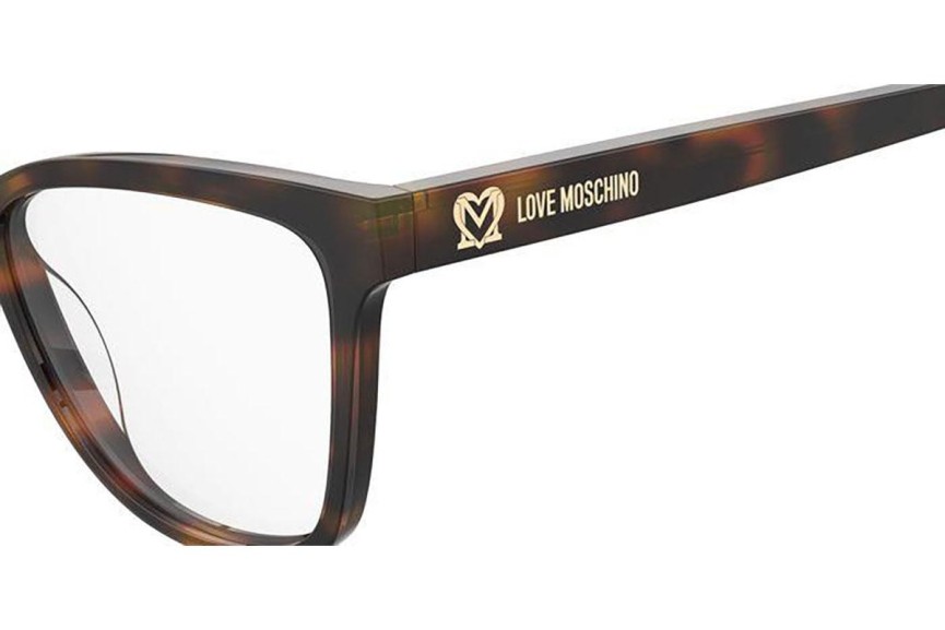 Naočale Love Moschino MOL615 05L Cat Eye Havana