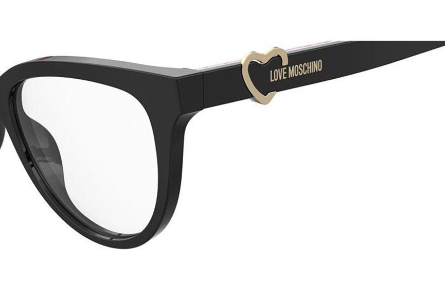 Naočale Love Moschino MOL609 807 Cat Eye Crni