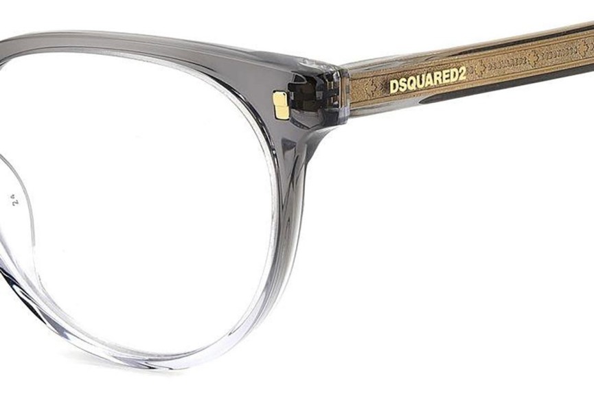 Naočale Dsquared2 D20082 CBL Cat Eye Sivi