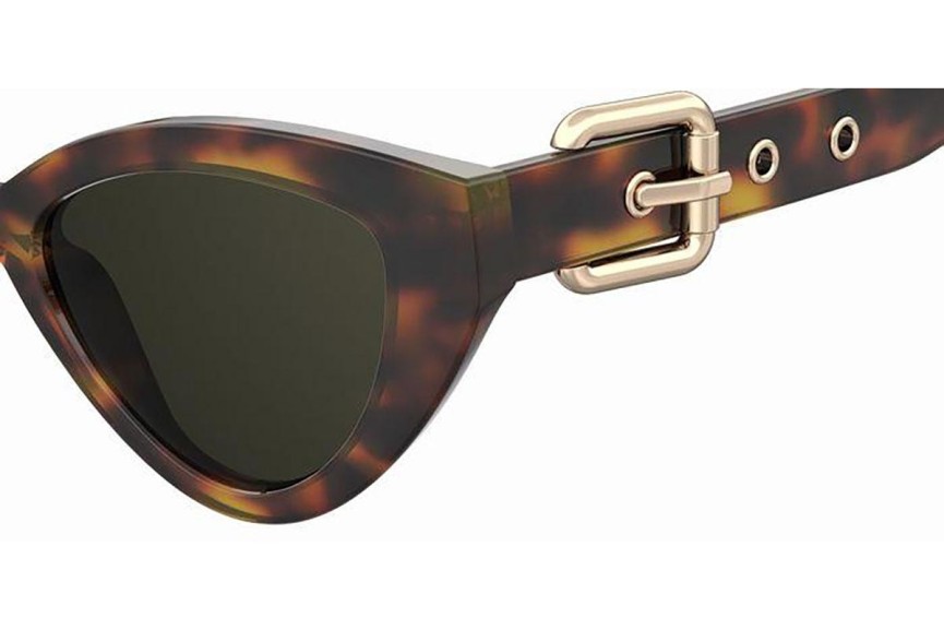 Sunčane naočale Moschino MOS142/S 05L/70 Cat Eye Havana