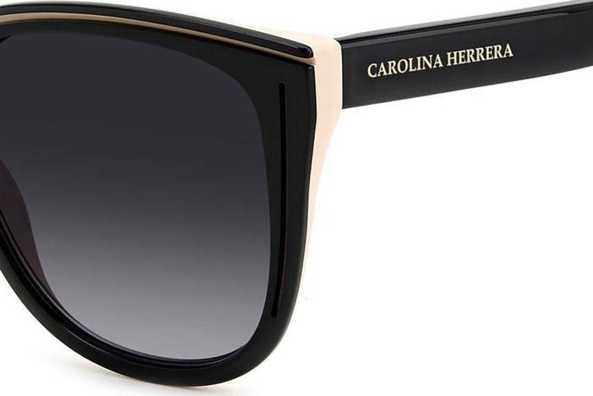 Sunčane naočale Carolina Herrera HER0144/S KDX/9O Okrugao Crni