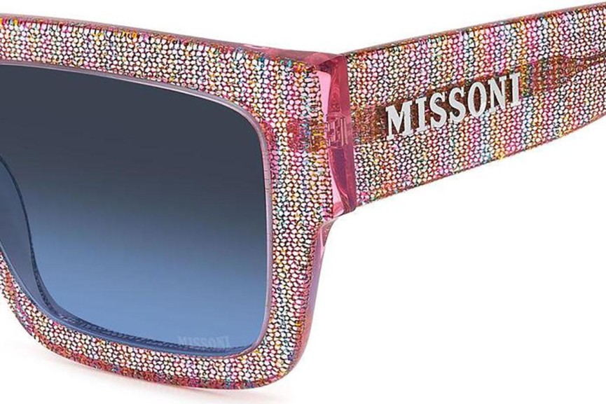 Sunčane naočale Missoni MIS0129/S QQ7/08 Flat Top Višebojni