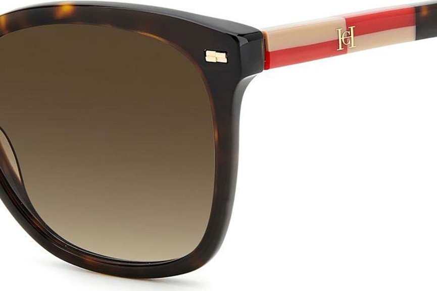 Sunčane naočale Carolina Herrera HER0137/S O63/HA Cat Eye Crveni