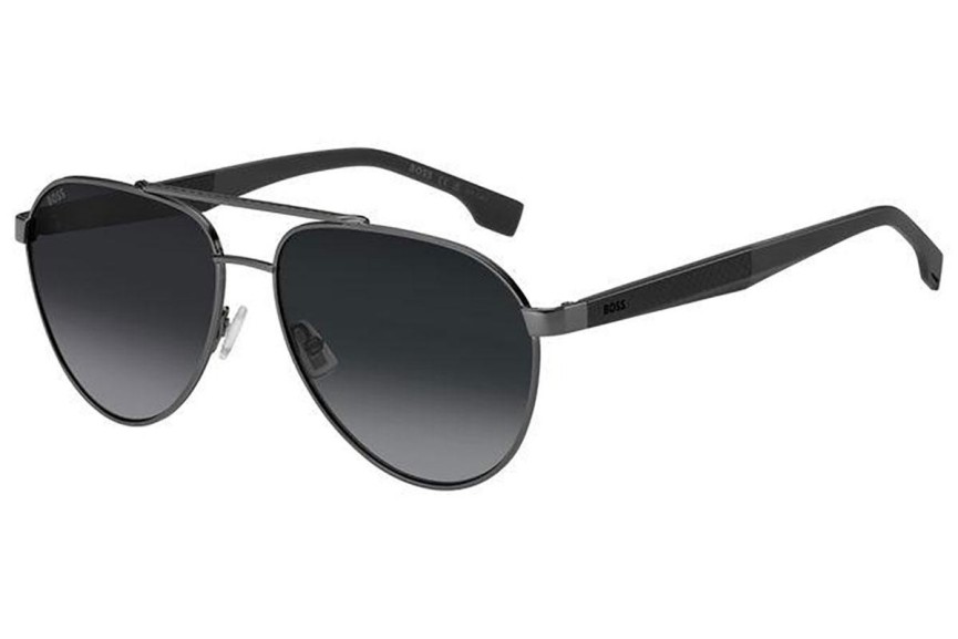 Sunčane naočale BOSS BOSS1485/S PTA/1I Polarized Pilotski Sivi