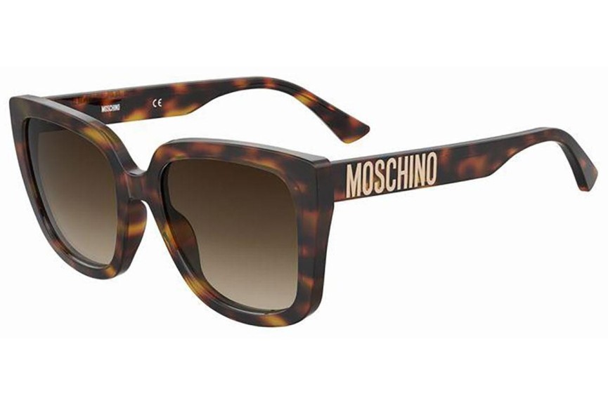 Sunčane naočale Moschino MOS146/S 05L/HA Kvadratni Havana