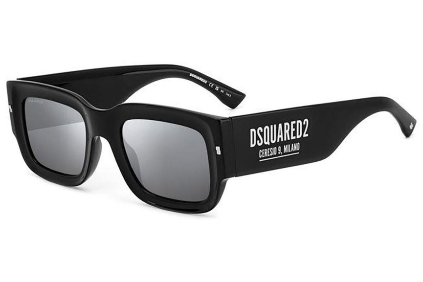 Sunčane naočale Dsquared2 D20089/S CSA/T4 Pravokutan Crni