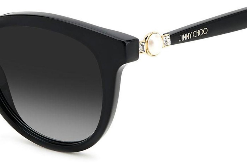 Sunčane naočale Jimmy Choo ANNABETH/S 807/9O Cat Eye Crni