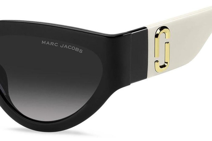 Sunčane naočale Marc Jacobs MARC645/S 80S/9O Cat Eye Crni