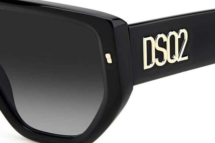 Sunčane naočale Dsquared2 D20088/S 2M2/9O Flat Top Crni