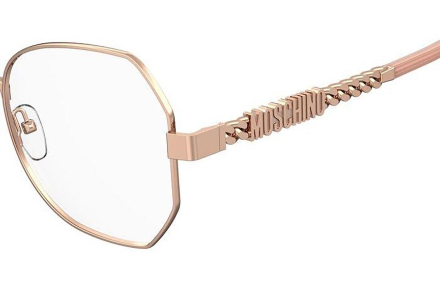 Naočale Moschino MOS621 DDB Cat Eye Zlatni