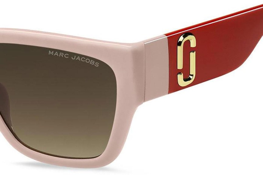 Sunčane naočale Marc Jacobs MARC646/S C48/HA Kvadratni Ružičasti