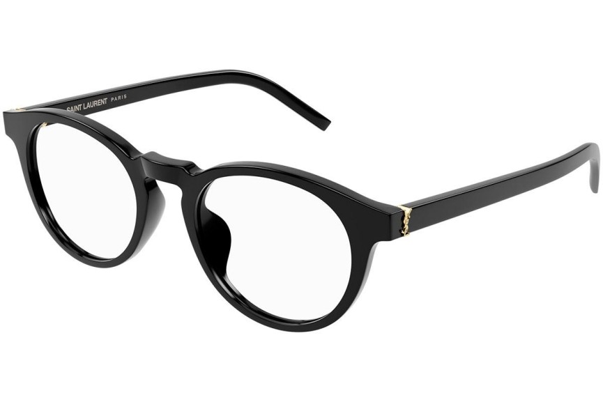 Naočale Saint Laurent SLM122/F 001 Okrugao Crni