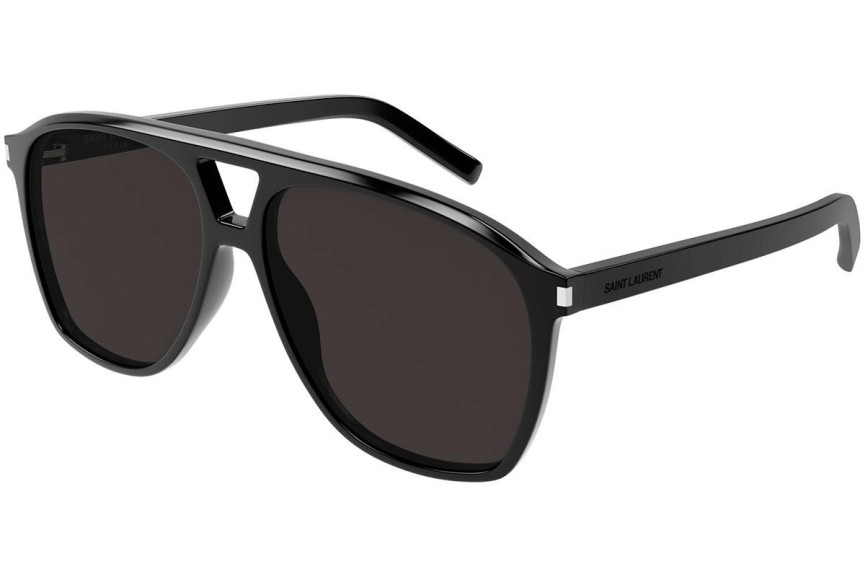 Sunčane naočale Saint Laurent SL596DUNE 001 Pilotski Crni