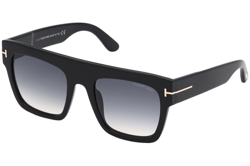 Sunčane naočale Tom Ford FT0847 01B Flat Top Crni