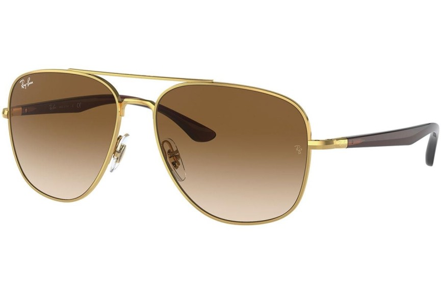 Sunčane naočale Ray-Ban RB3683 001/51 Pilotski Zlatni