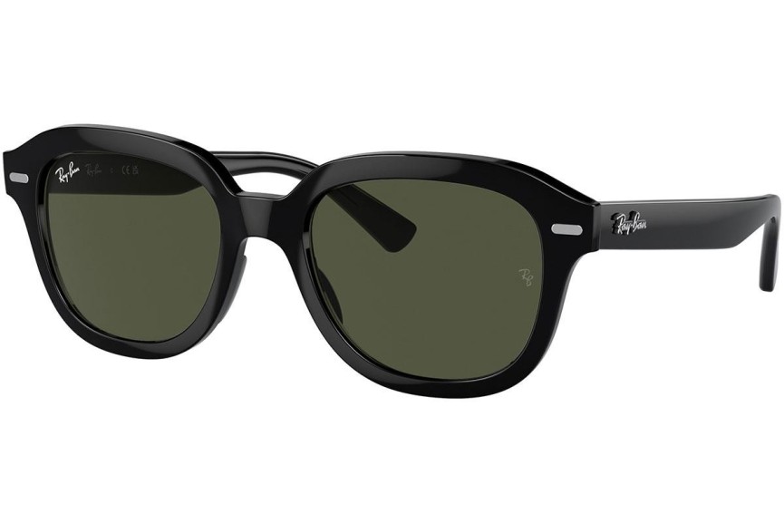 Sunčane naočale Ray-Ban Erik RB4398 901/31 Kvadratni Crni