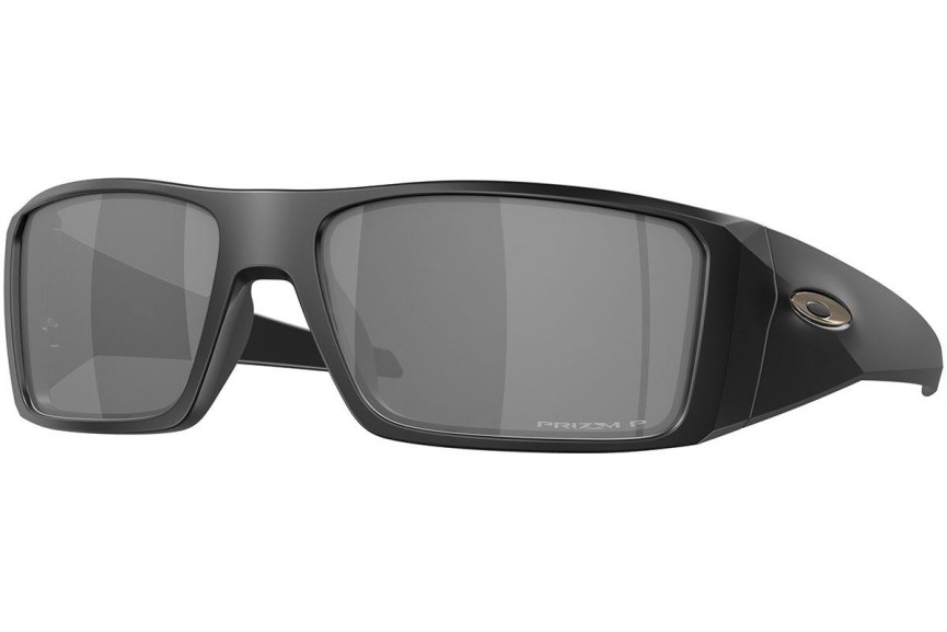 Sunčane naočale Oakley Heliostat OO9231-02 Polarized Pravokutan Crni