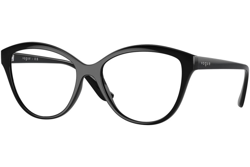 Naočale Vogue Eyewear VO5489 W44 Cat Eye Crni