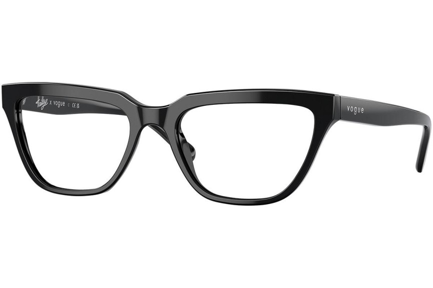 Naočale Vogue Eyewear VO5443 W44 Cat Eye Crni