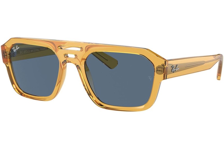 Sunčane naočale Ray-Ban Corrigan RB4397 668280 Flat Top Žuti