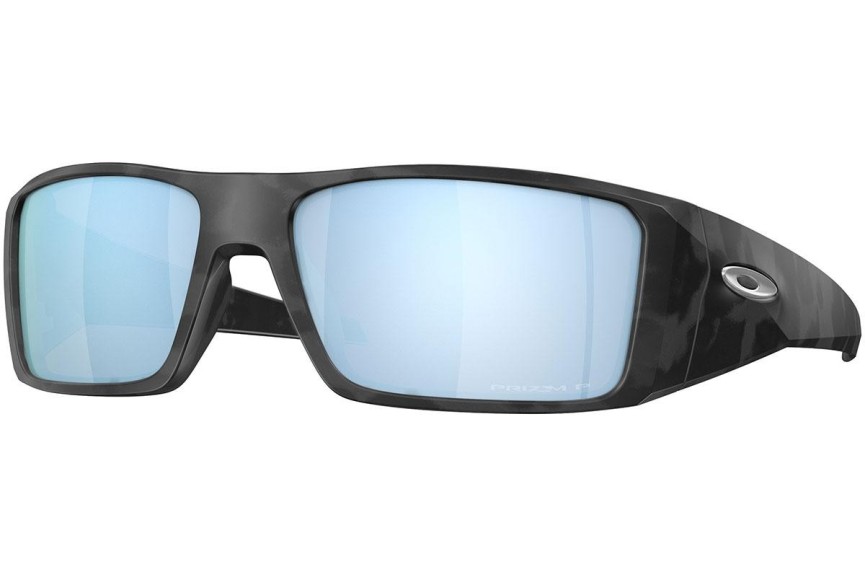 Sunčane naočale Oakley Heliostat OO9231-05 Polarized Pravokutan Crni