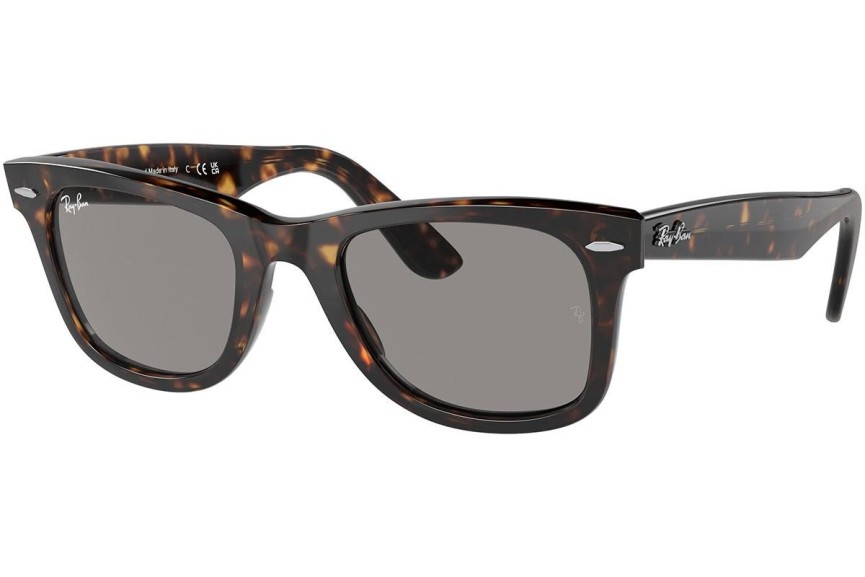 Sunčane naočale Ray-Ban Wayfarer RB2140 1382R5 Kvadratni Havana