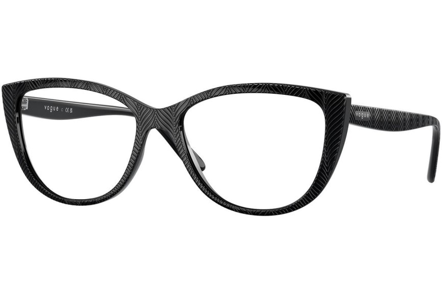 Naočale Vogue Eyewear VO5485 W44 Cat Eye Crni