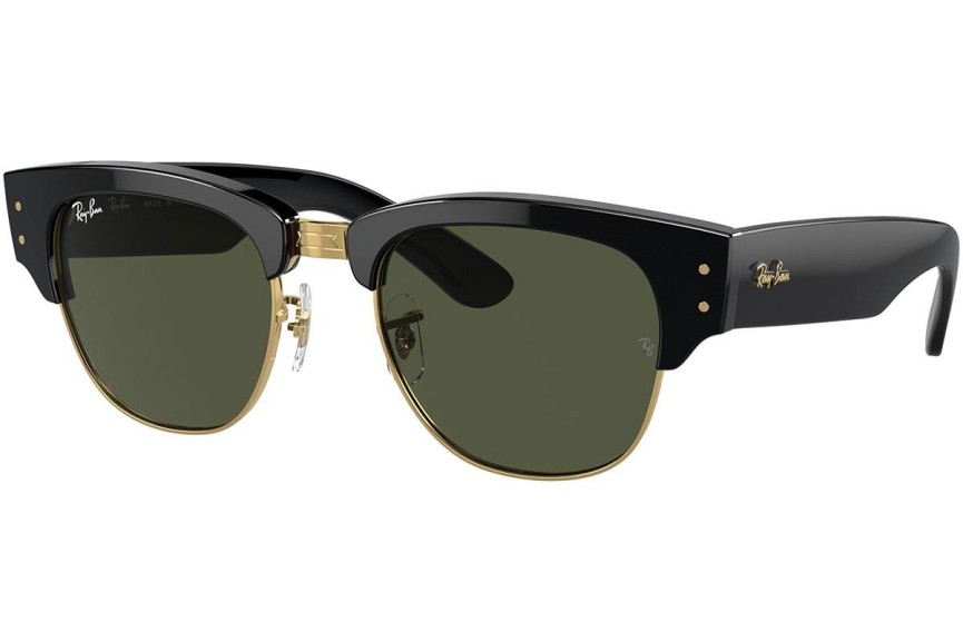 Sunčane naočale Ray-Ban Mega Clubmaster RB0316S 901/31 Zadebljani gornji dio Crni