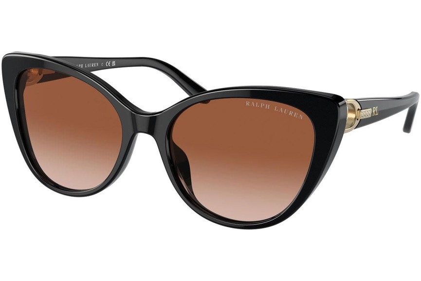 Sunčane naočale Ralph Lauren RL8215BU 500113 Cat Eye Crni