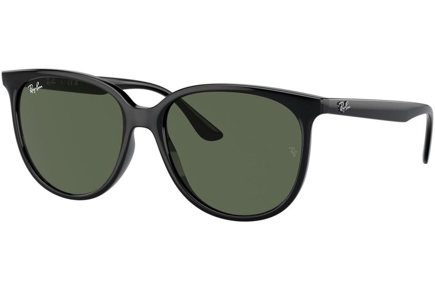 Sunčane naočale Ray-Ban RB4378 601/71 Kvadratni Crni