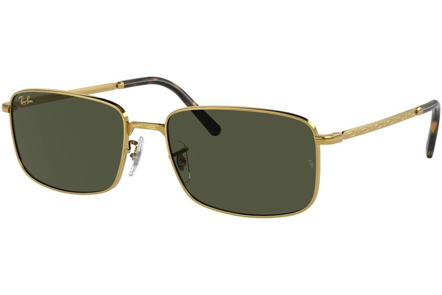 Sunčane naočale Ray-Ban RB3717 919631 Pravokutan Zlatni