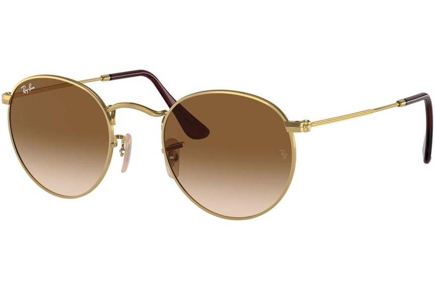 Sunčane naočale Ray-Ban Round Metal RB3447 001/51 Okrugao Zlatni