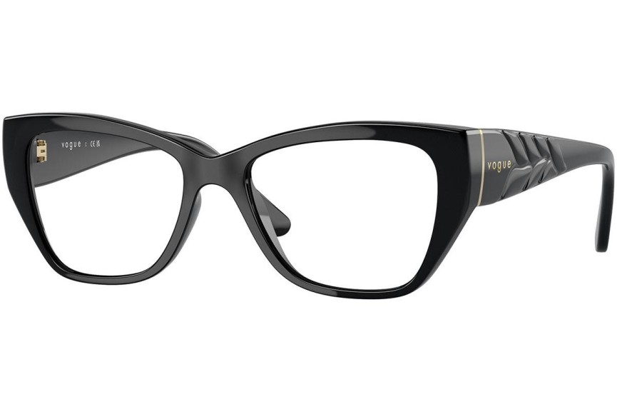 Naočale Vogue Eyewear VO5483 W44 Cat Eye Crni