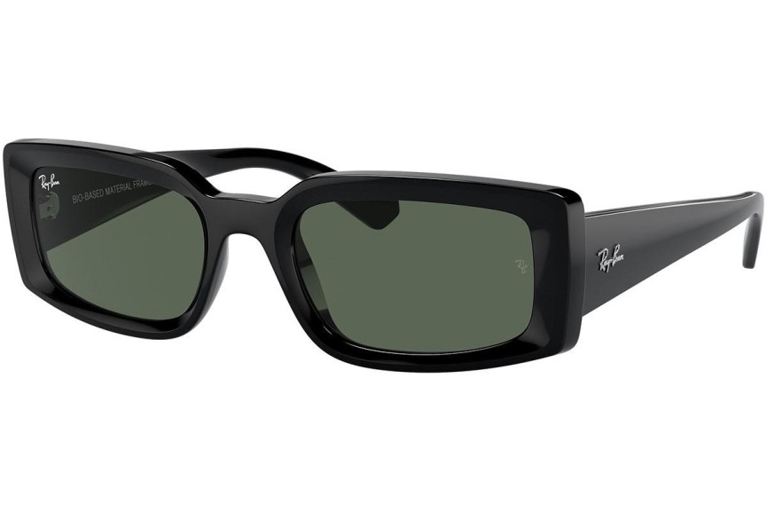 Sunčane naočale Ray-Ban Kiliane RB4395 667771 Pravokutan Crni