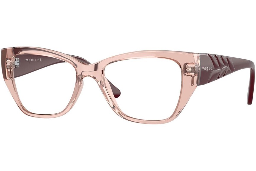 Naočale Vogue Eyewear VO5483 2864 Cat Eye Ružičasti