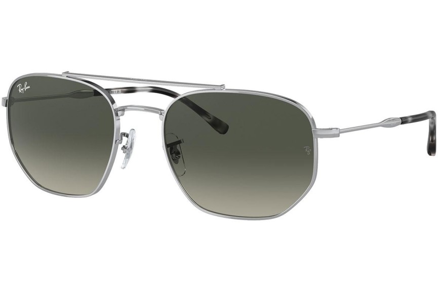 Sunčane naočale Ray-Ban RB3707 003/71 Pilotski Srebrni