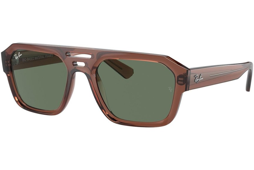 Sunčane naočale Ray-Ban Corrigan RB4397 667882 Flat Top Smeđi